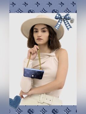 Louis Vuitton Monogram Eclipse iPhone X Folio case reinvented